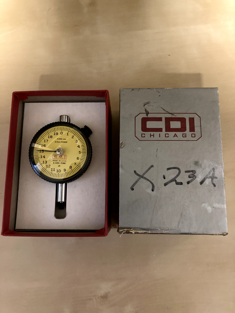 CDI Chicago 2-C20-.5mm Metric Dial Indicator