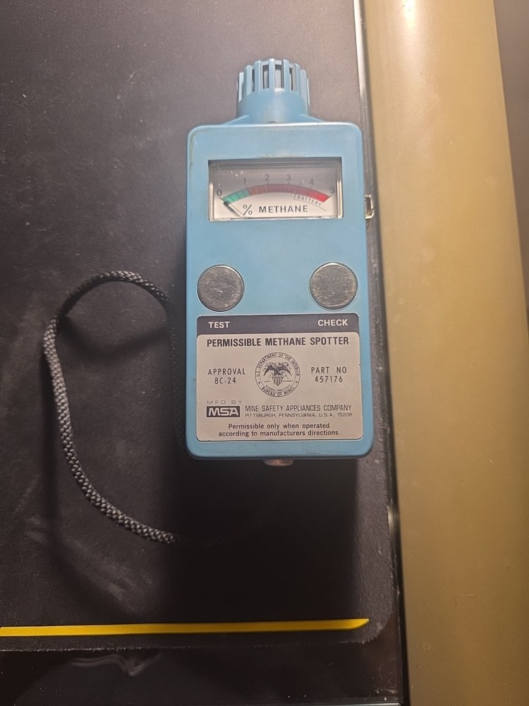 1965 MSA Permissible Methane Spotter(doesn't Work)