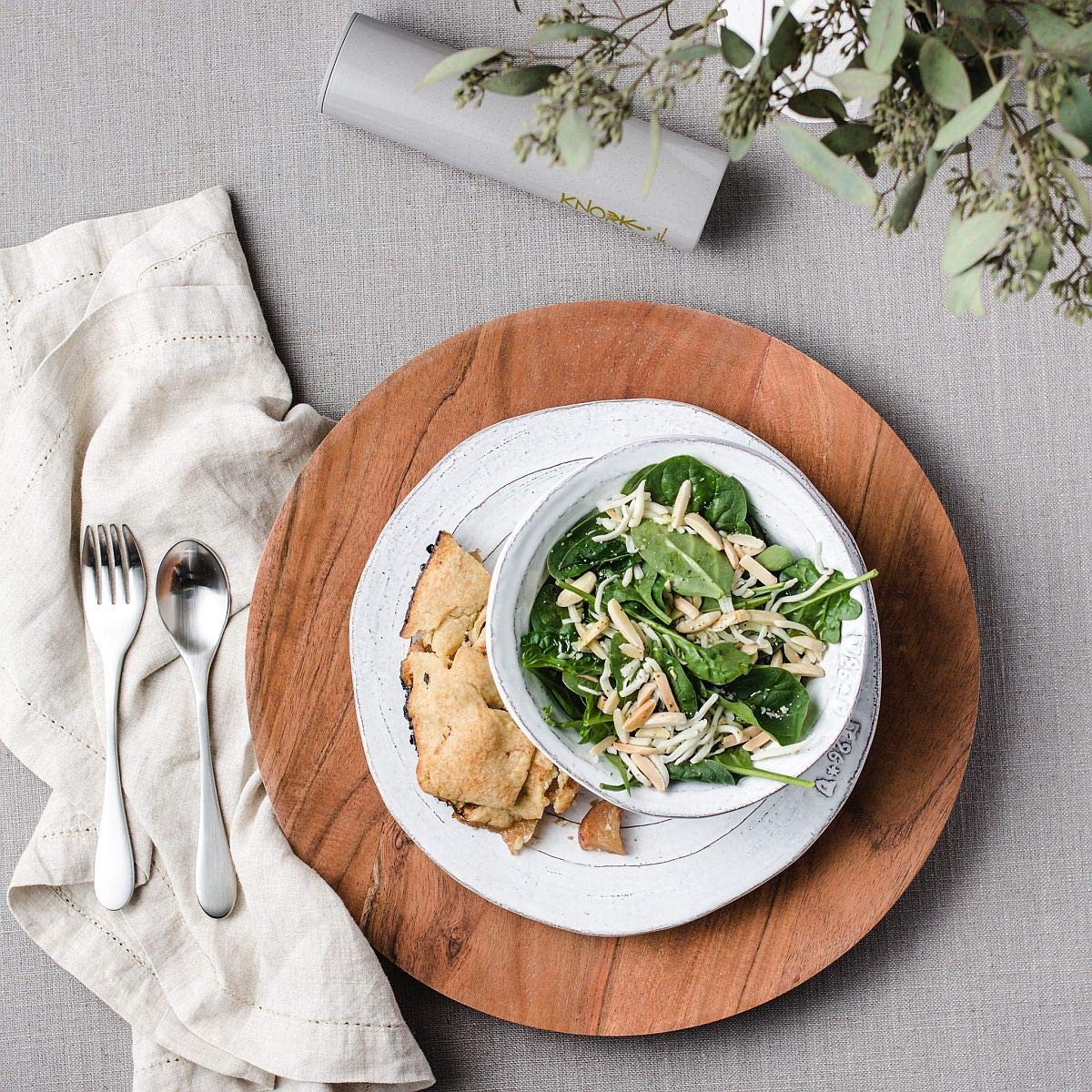 KNORK Original Forged Salad Forks, Set of 4, 18/10 Stainless Steel