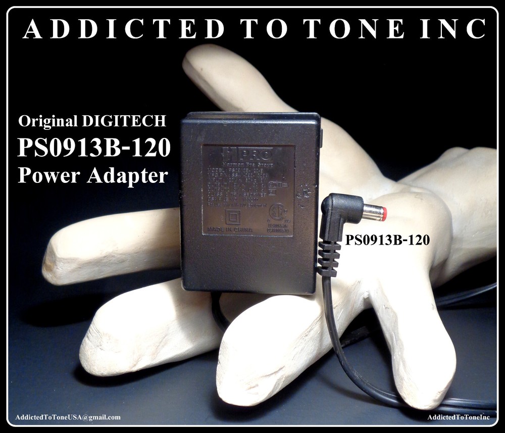 ORIGINAL Digitech PS0913B-120 Power Adapter / USA Version