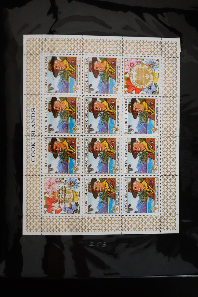 Cook Islands 1960's Mint Stamp Collection