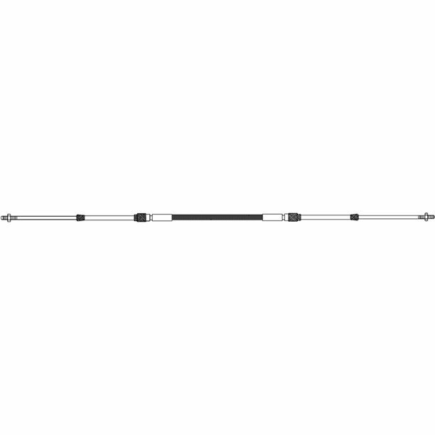 UFLEX C8X09 3300 Type Premium Universal Style Engine Control Cable, 10-32 UNF