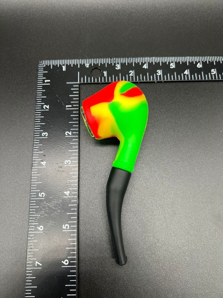Multicolor Silicone Sherlock Pipe Tobacco Pipe