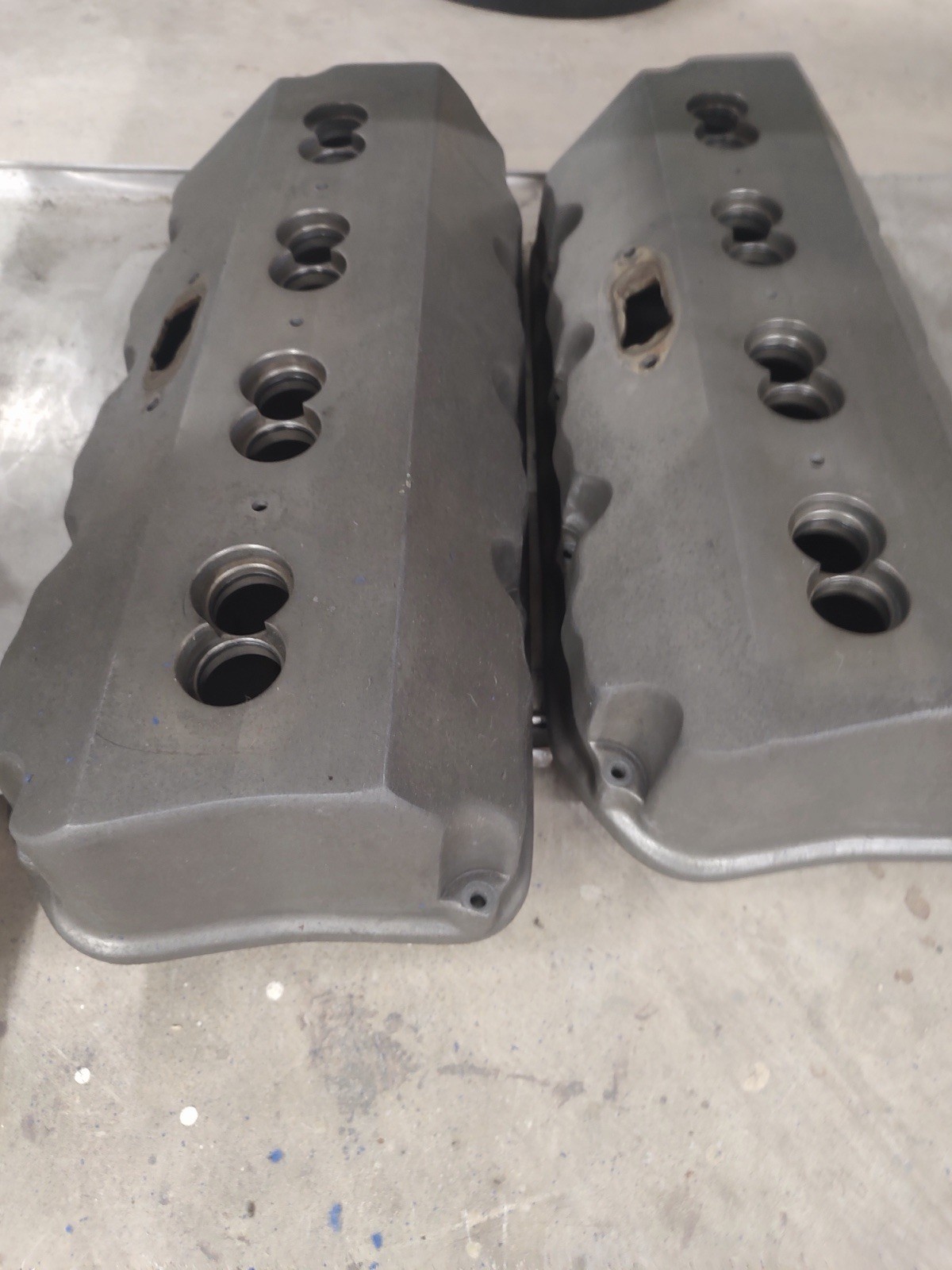 Keith Black magnesium dual plug valve cover dragster Mooneyham 8-71 1471 stage 5