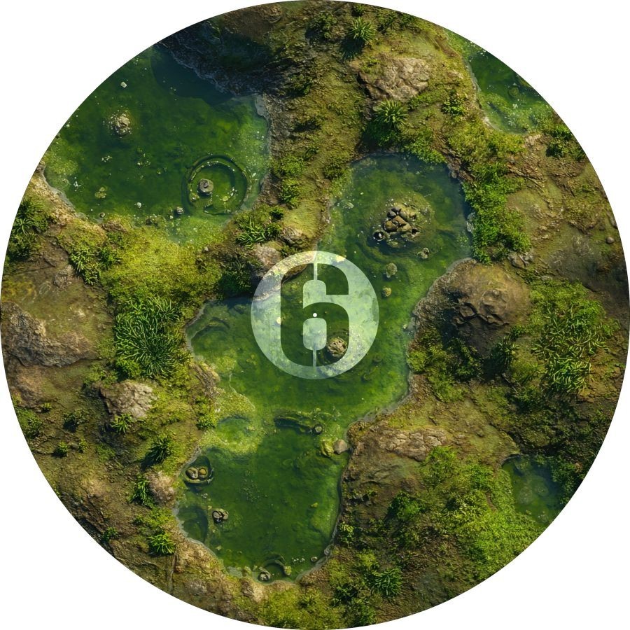 Objective Markers Set - 7.57" - Blight - Compatible w/ Warhammer 40K