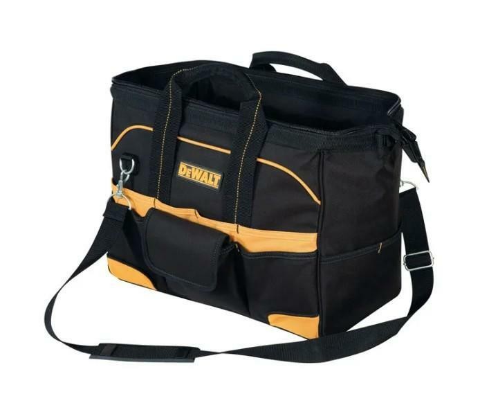 DeWalt DG5543 Tradesman Heavy Duty 16" Tool Bag 33 Pockets, Reinforced Handles