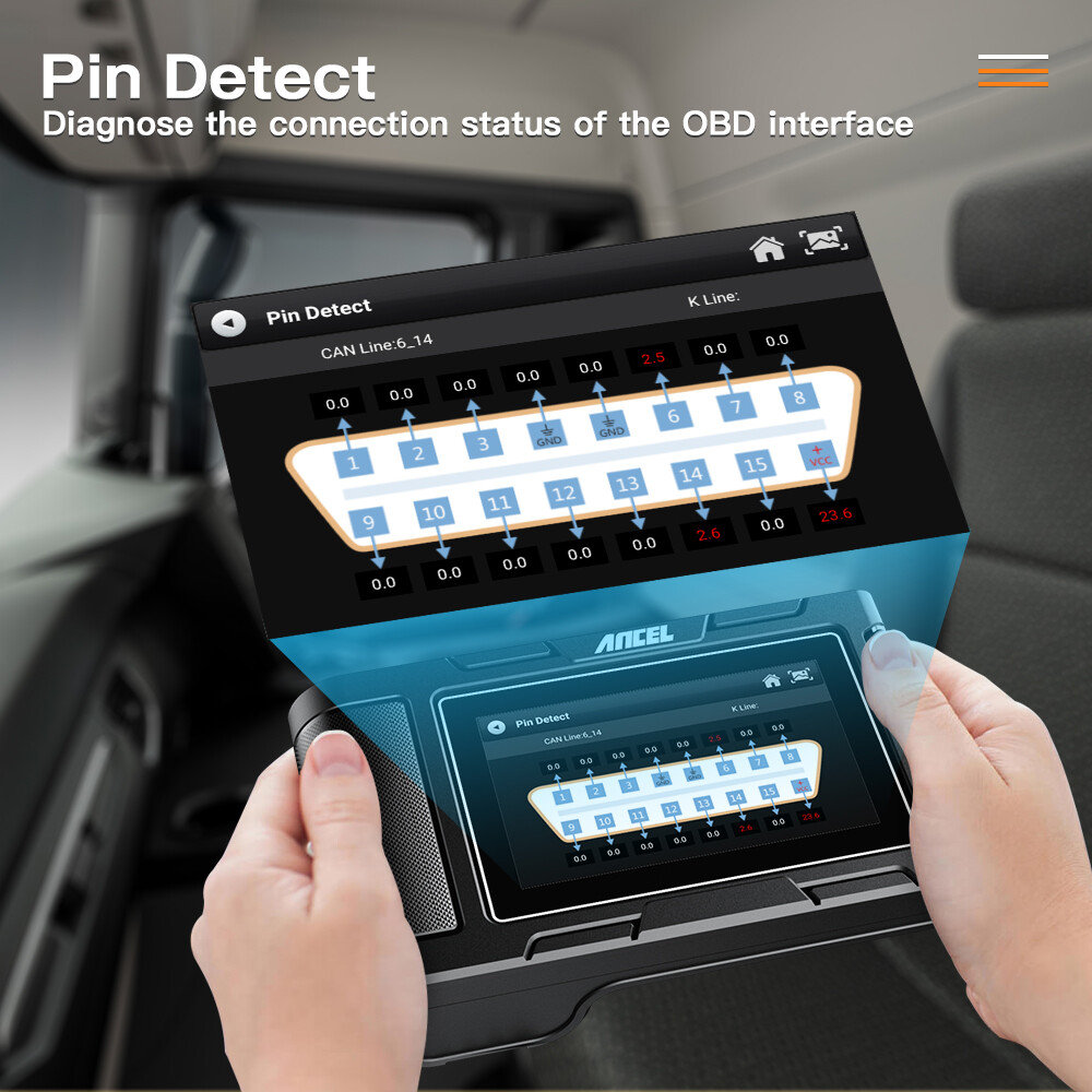DIESEL TRUCK CODE READER SCANNER ALL SYSTEM DPF REGEN FOR CUMMINS PACCAR ENGINES