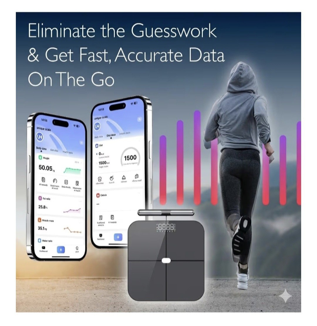 The Body Pod Smart Health Scale - Body Fat 8-Electrode 400lbs Limit NEW Sealed