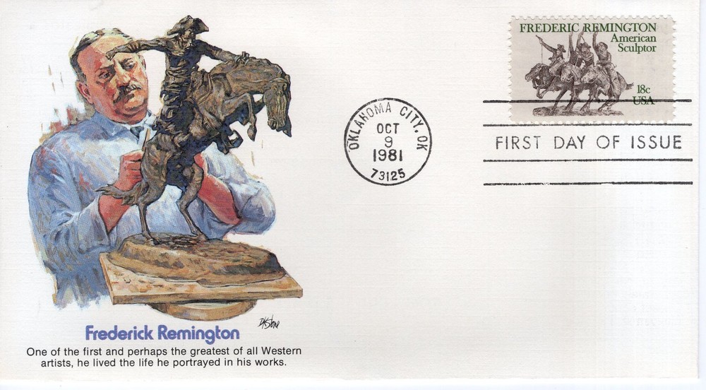FREDERICK REMINGTON  -  1981  - FW792