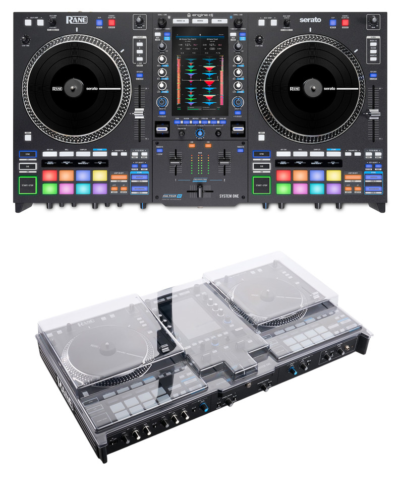 Rane SYSTEM ONE + Decksaver DS-PC-SYSTEM1 Cover Bundle