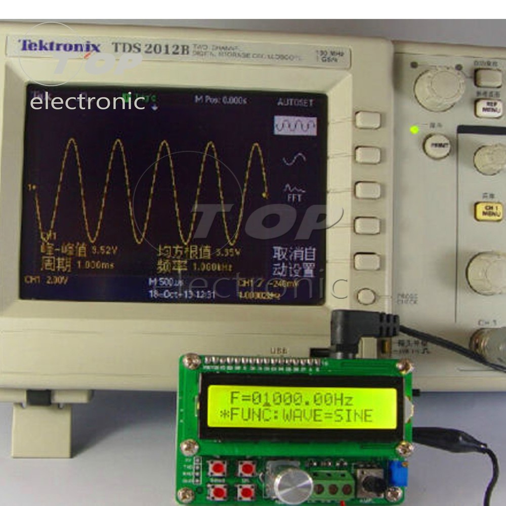 DDS Function Signal Generator Module Custom Arbitrary Waveform Sine Triangle
