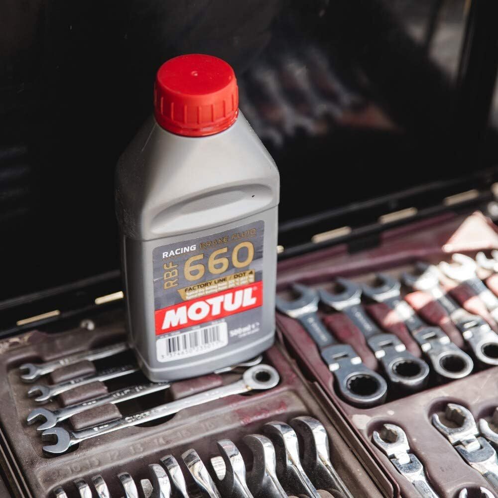 Motul RBF 660 Factory Line 100% Synthetic Racing Brake Fluid 101667 500ml 3 Pack