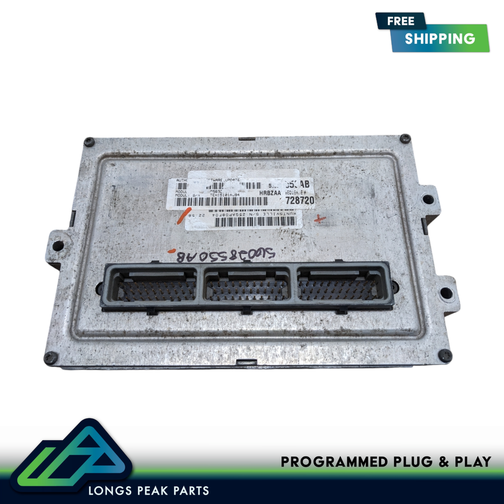 2001 Dodge Ram Truck 5.9L AT VIN PROGRAMMED ECU Engine Control Module 56028550AB
