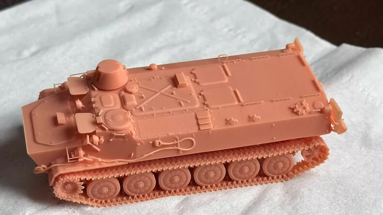 3D Printed 1/72/87/144 Soviet MT-LB Armored Vehicle Basic Unpainted Model Kit