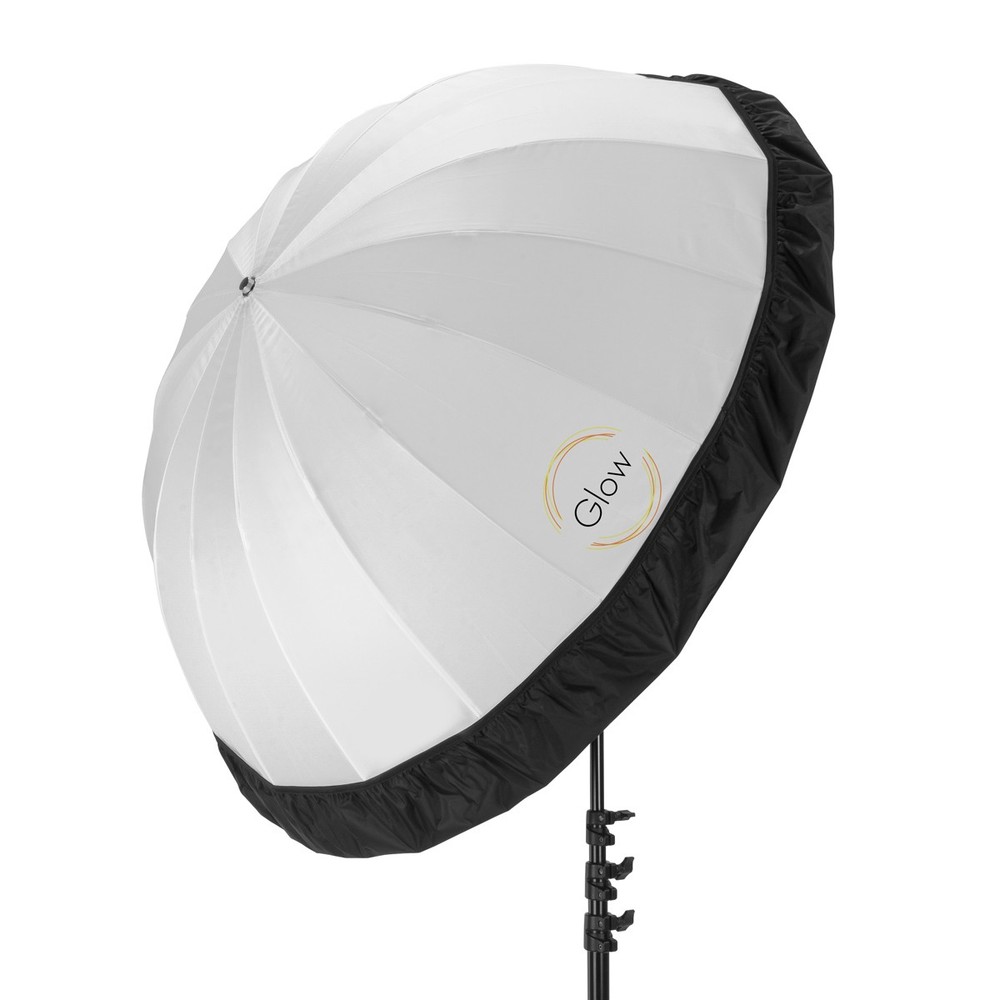 Glow Easy Lock 51" Translucent Umbrella Black Panel