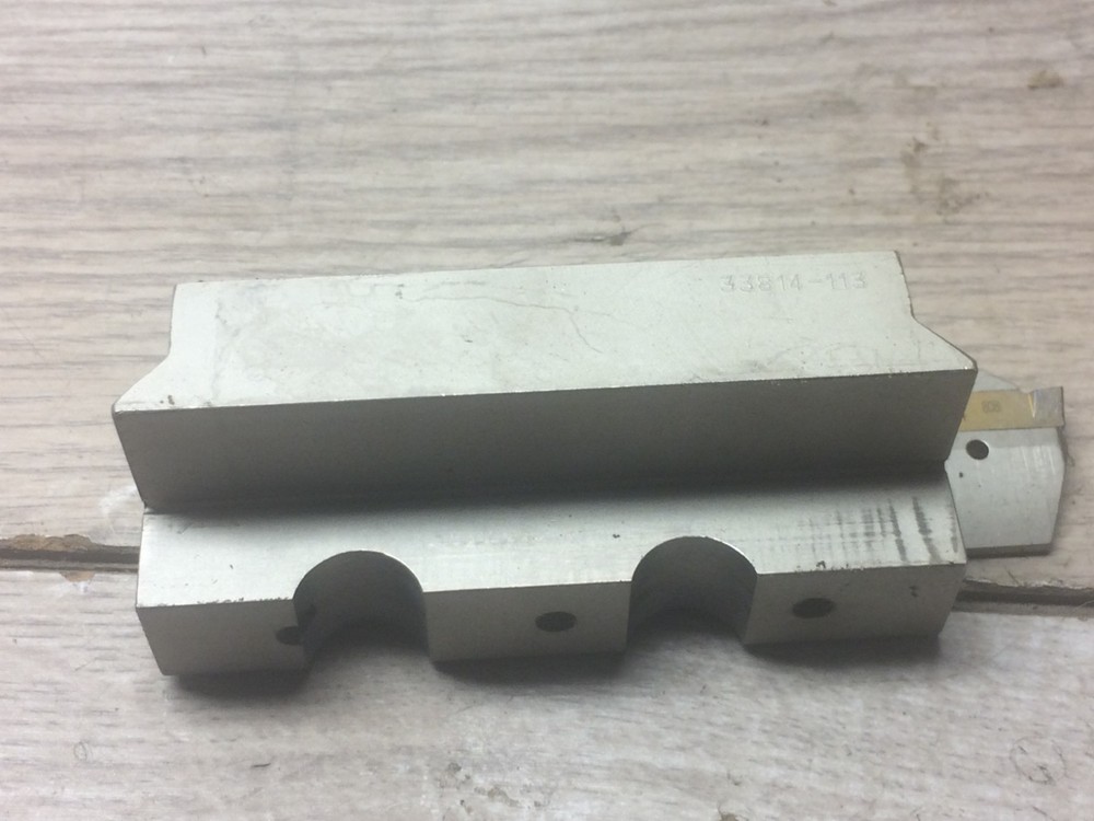 NICE ISCAR INDEXABLE CUT OFF BLADE BKU-100 W/ 3/4 " SHANK