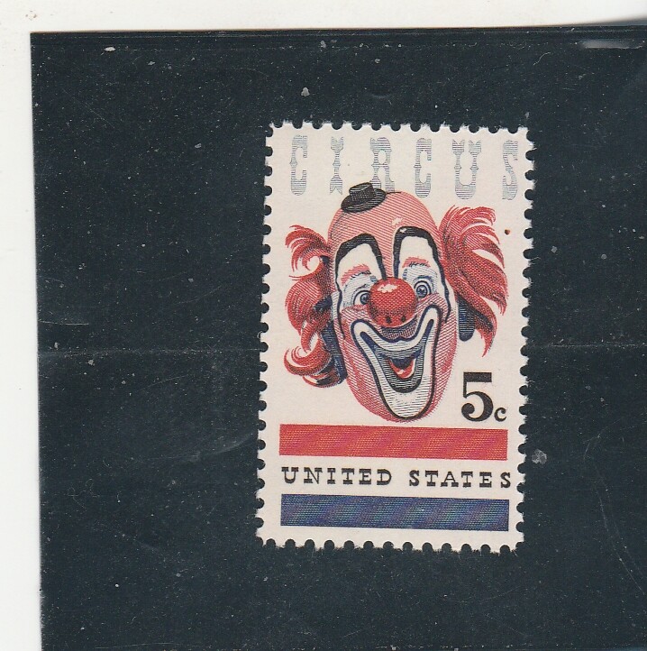 Scott # 1309  US Clown  M/NH  O/G