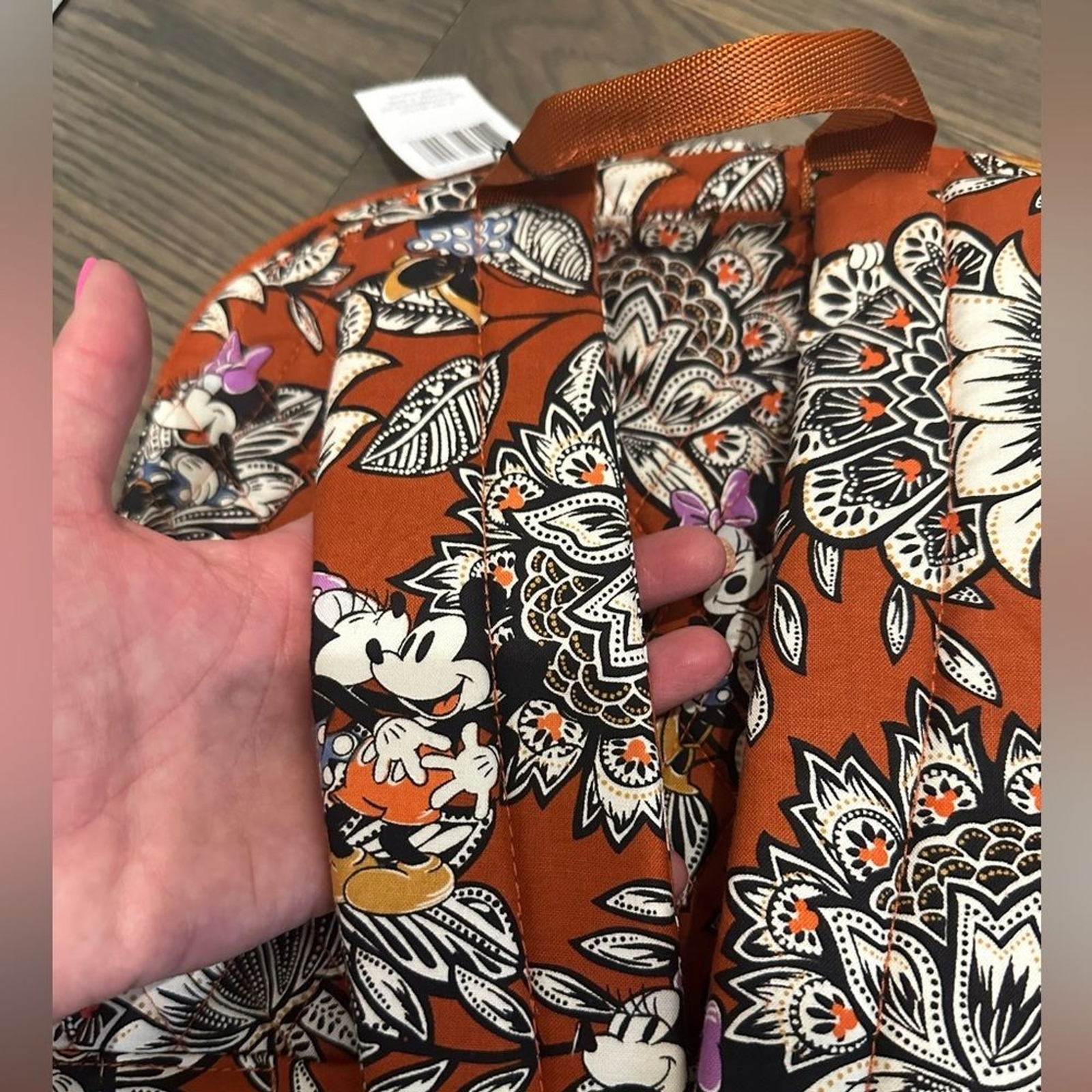 Vera Bradley Disney Essential Large Quilted Backpack NWT