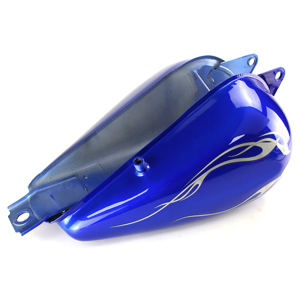 Motorcycle 3.4 Gallons Fuel Gas Tank For Honda Rebel 250 CMX 250C 1985-2016 Blue