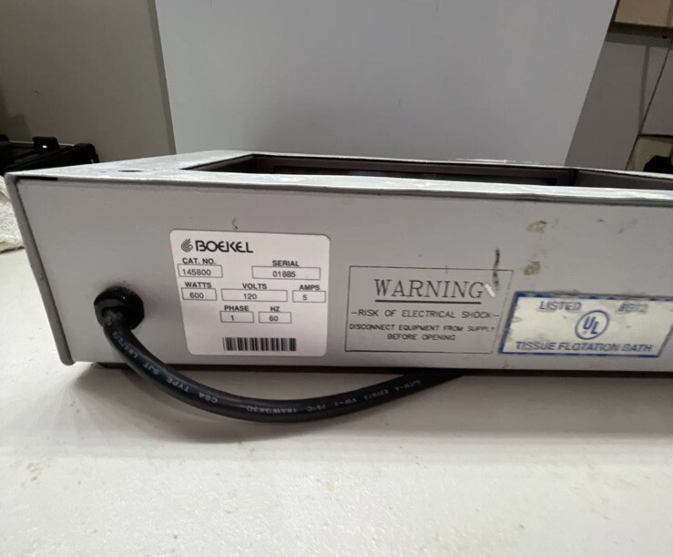 Baxter / Boekel 145800 SP Illuminated Tissue Flotation Bath