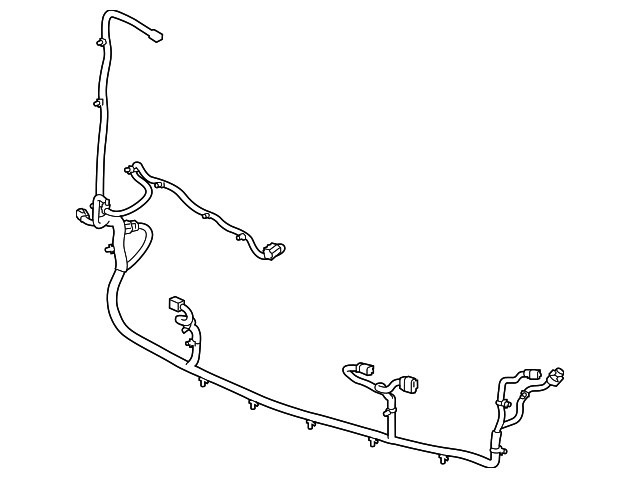Genuine GM Front Object Alarm Sensor Wiring Harness 84117832