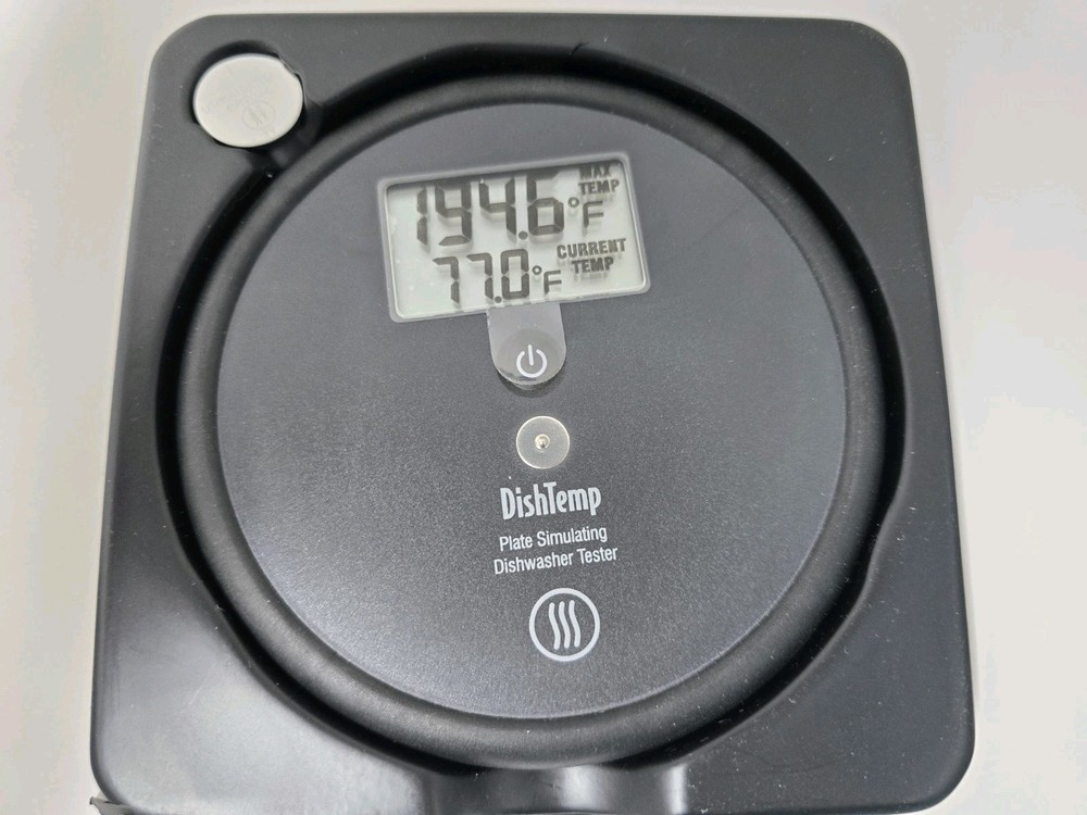ThermoWorks DishTemp TX-5100 Plate Simulating Dishwasher Thermometer - Open Box