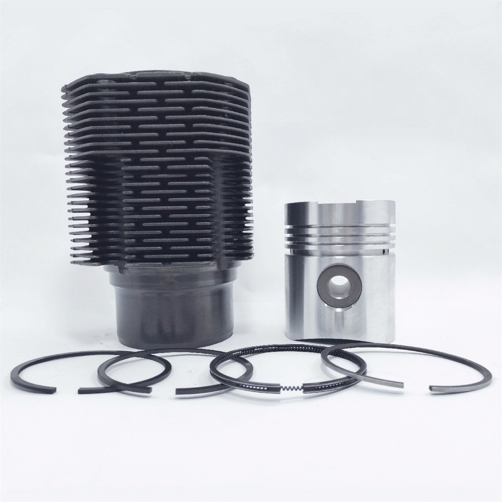 Piston Kit (Piston + Piston Rings + Cylinder Liner): Compatible with SAME / 98
