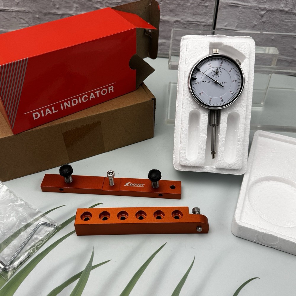 XDOVET Precision Dial Indicator Kit Aligning and Calibrating Workshop Machines