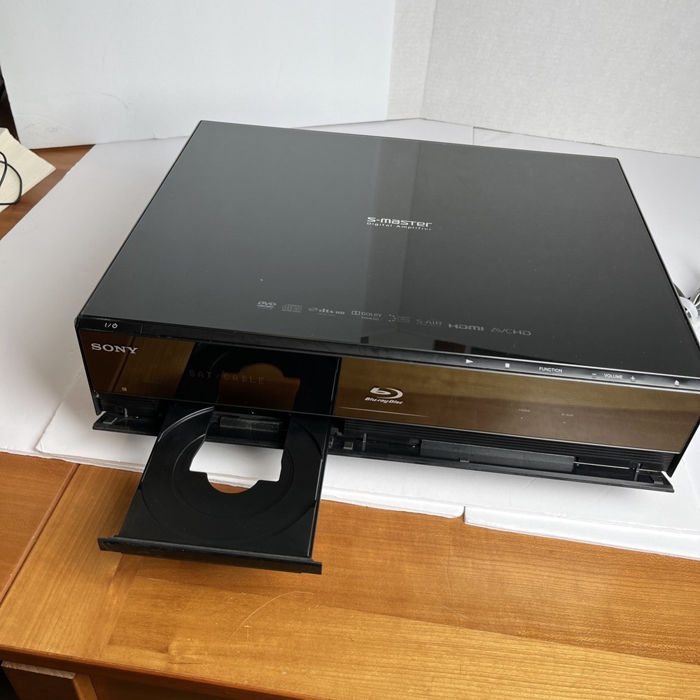 Sony S-Master Digital Amplifier HCD-IS1000 Blu-Ray Player - UNTESTED May Work