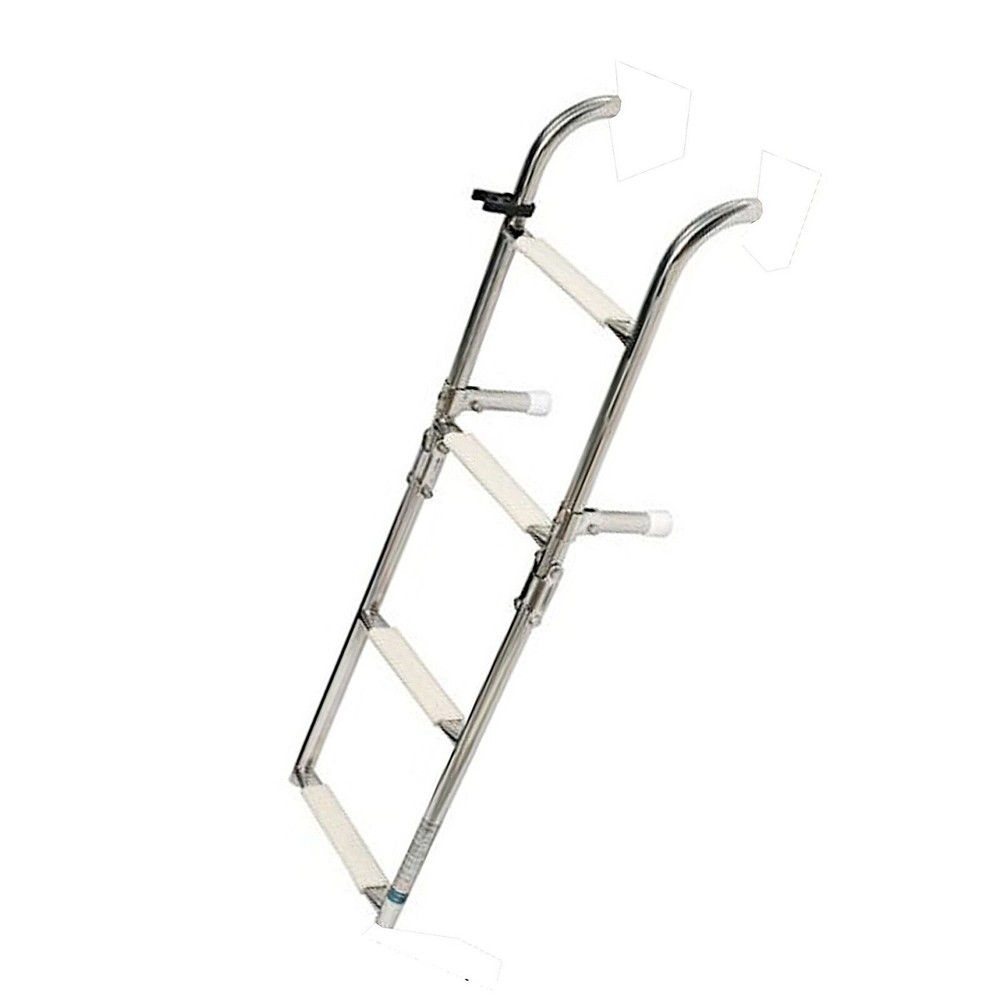 Bathing ladder, 4 steps, foldable 900 mm