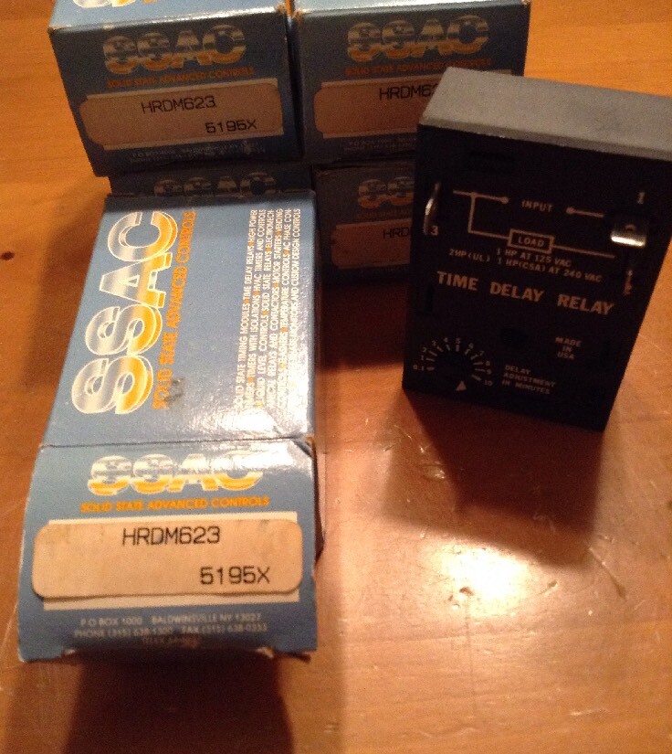 Solid State Advanced Controls,HRDM623, Time Delay Relay