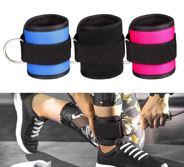 Ankle Support Strap for Leg Workouts – Cable Machine Accessory