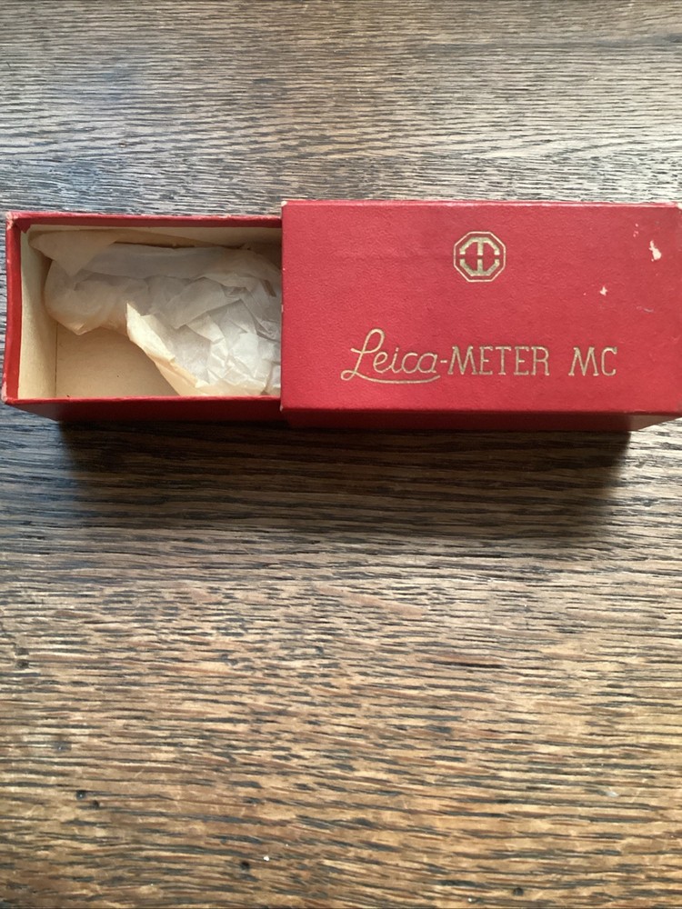 Leica-Meter MC light meter Original Box- Box Only