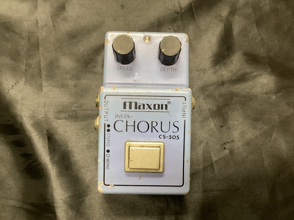 Maxon Cs-505 Insta-Chorus Present Condition Delivery