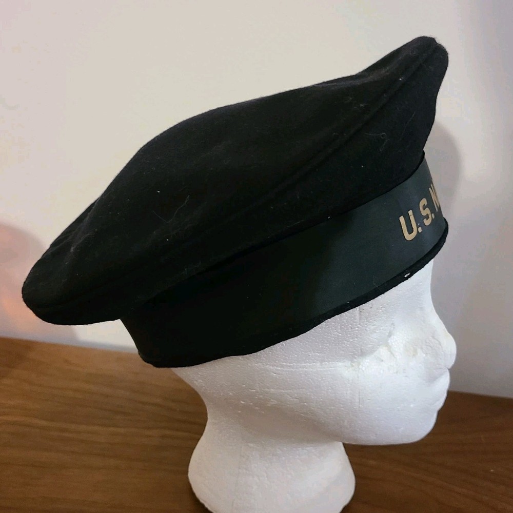 WWII USN Navy Donald Duck Hat Personalized
