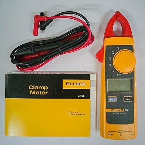 FLUKE 362 Handheld Digital Multimeter Clamp Meter 200A fluke362 clamp-meter TL75