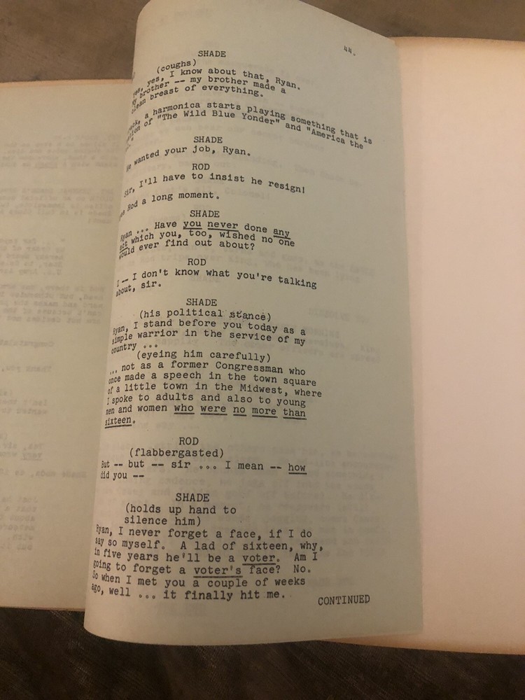 "OFF WE GO!" TV Series Script created by Bob Kaufman & Bob Fox