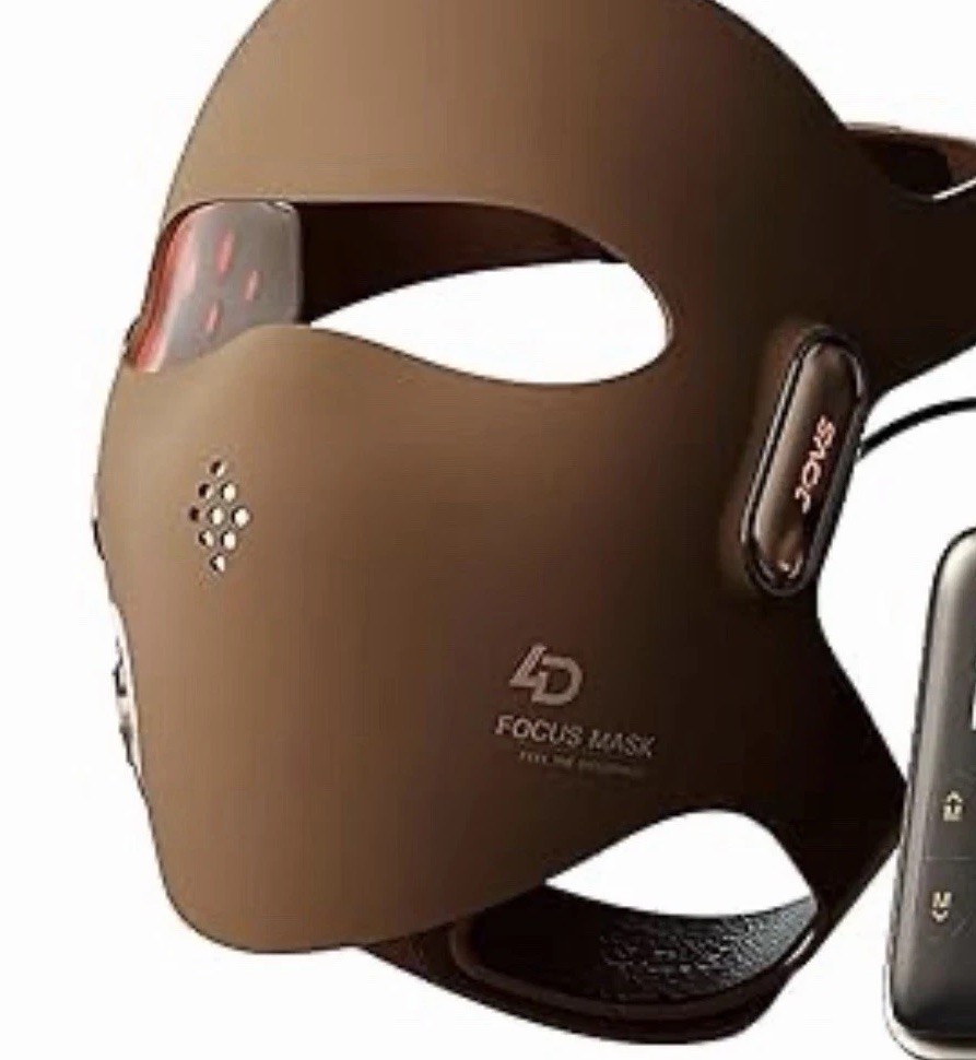 JOVS 4D Laser Light Therapy Mask - Red Light Therapy for Face, Led Face Mask