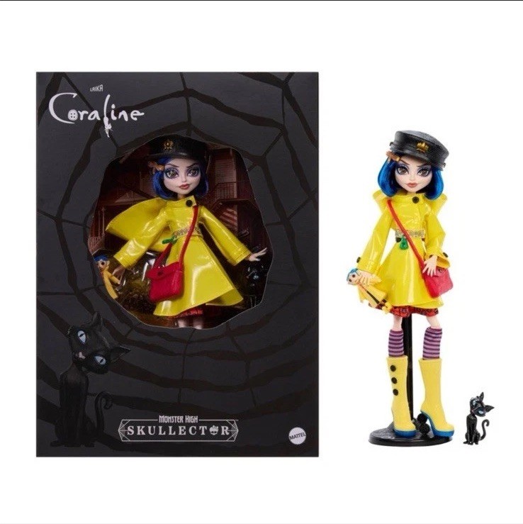 Monster High Skullector Doll Coraline Collectors Limited Edition Pre Sale