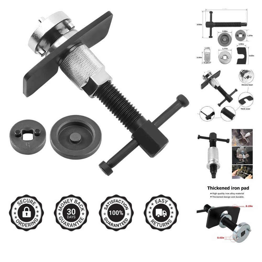 5PCS Brake Caliper Piston Rewind Tool Set for Effortless Brake Pad Replacement