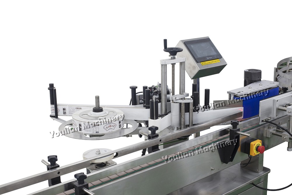 MT-200 Automatic Round Bottle Labeling Machine Glass Plastic Bottle Labeler