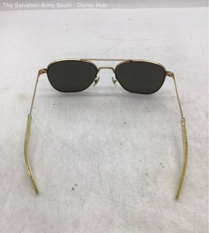 Vintage American Optical Vintage Gold Tone Military Aviator Sunglasses