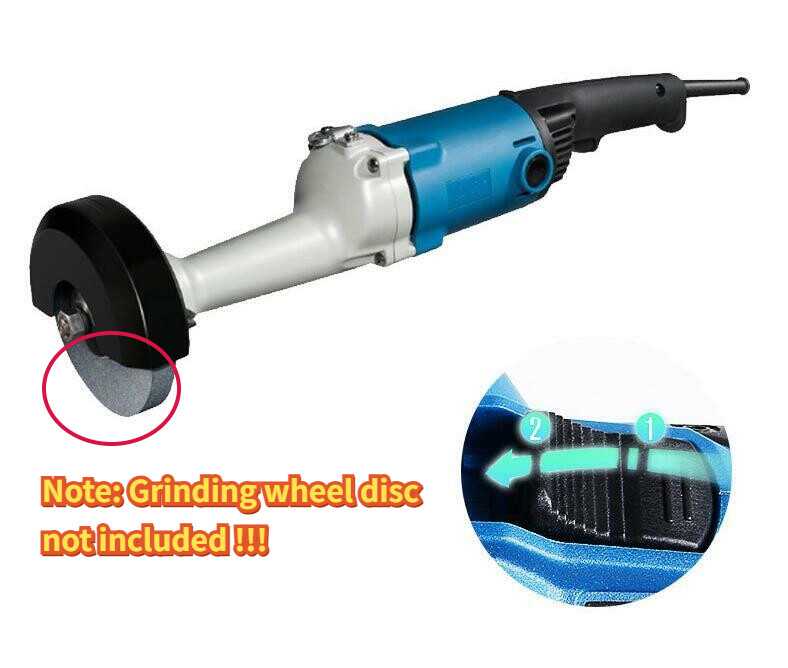 125/150mm Diameter Electric Handheld Straight Grinder Grinding Machine