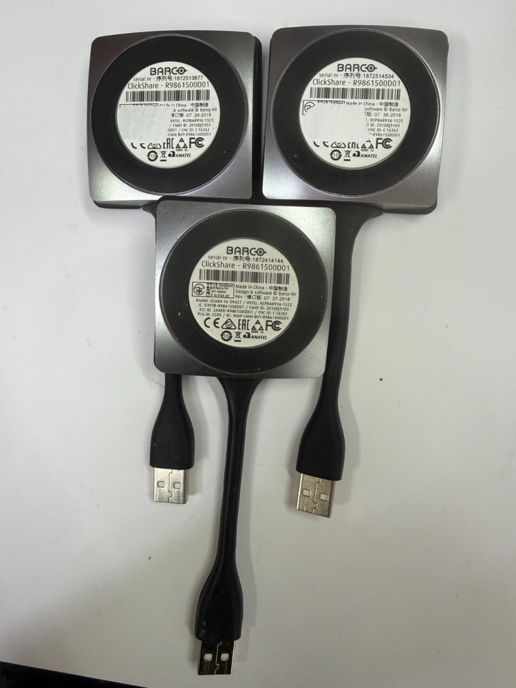 Barco ClickShare Button Switch R9861500D01 USB For Wireless Presentation Genuine