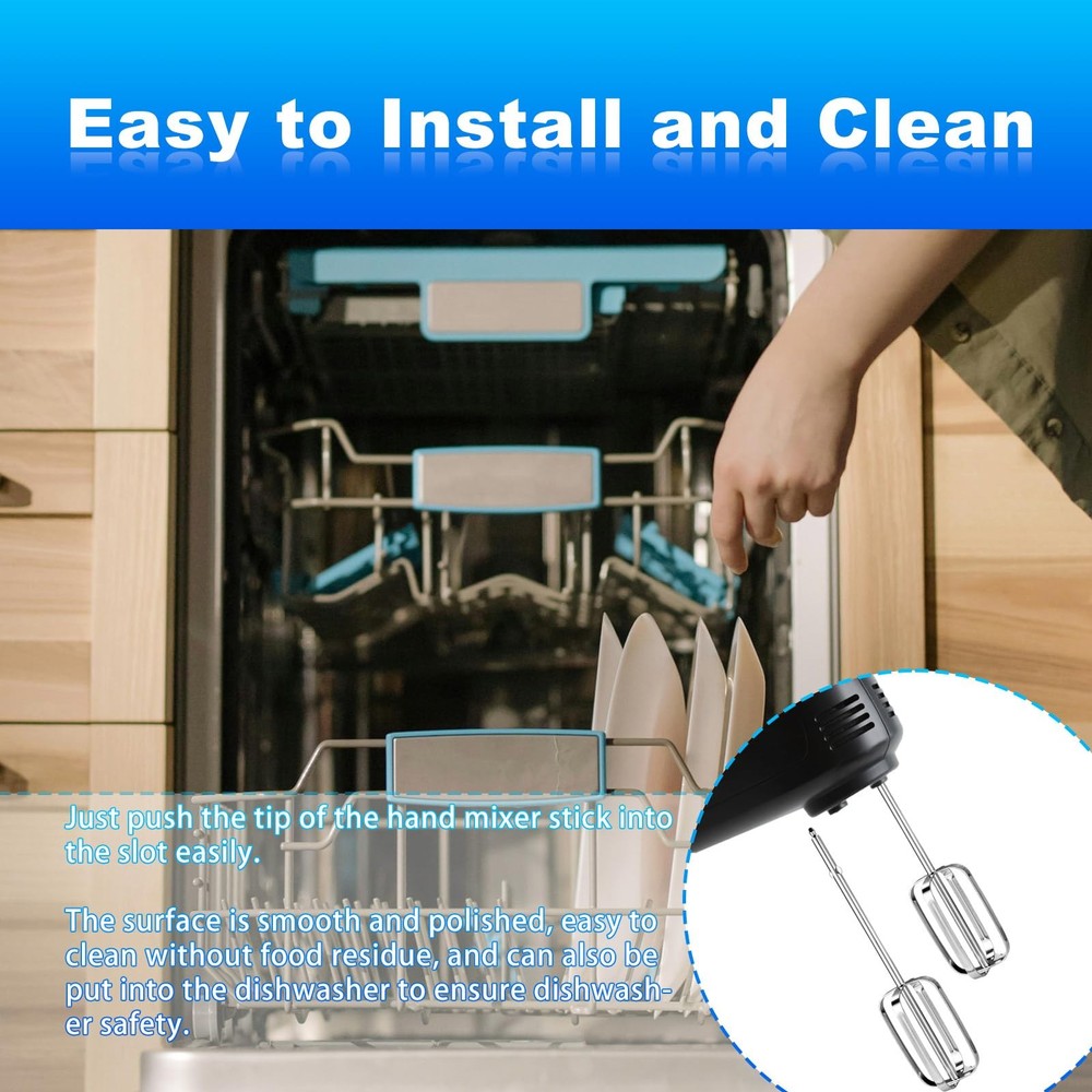 2pcs Hand Mixer Beaters Attachments Compatible with BLACK & DECKER, Universal...