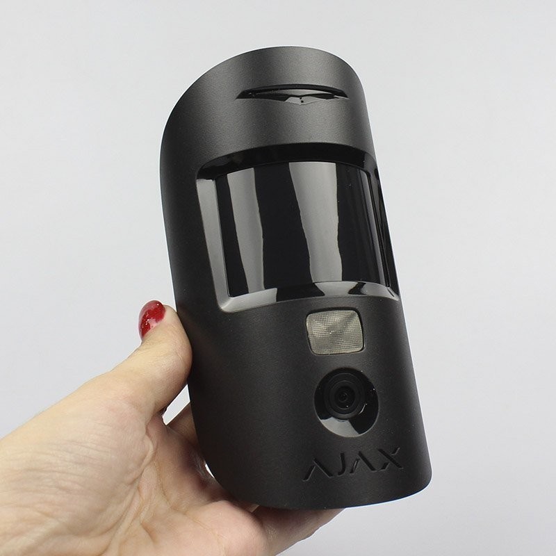 Wireless motion detector Ajax MotionCam HDR with camera (Black)