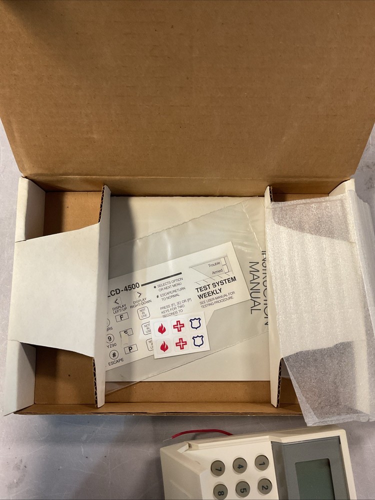 DSC LCD 4500 Keypad Touchpad For PC4000