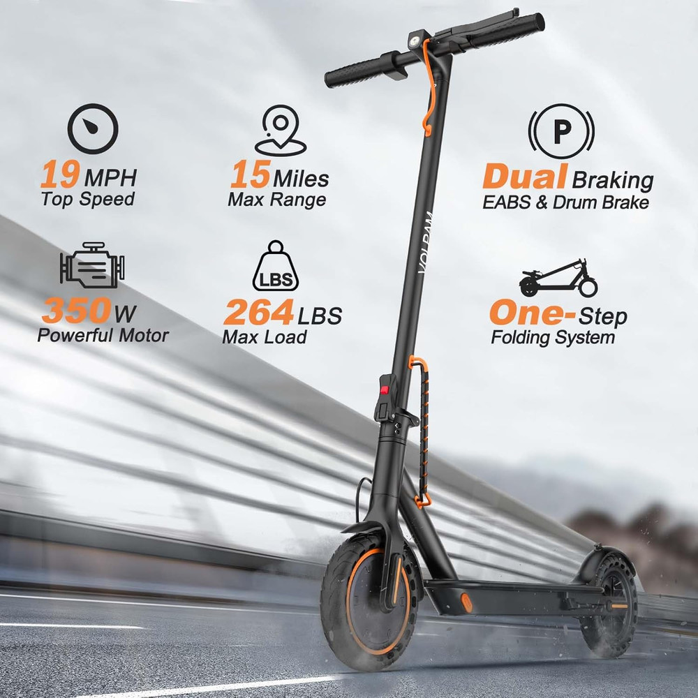 Electric Scooter for Adults 21MPH Long Range Foldable E-Scooter