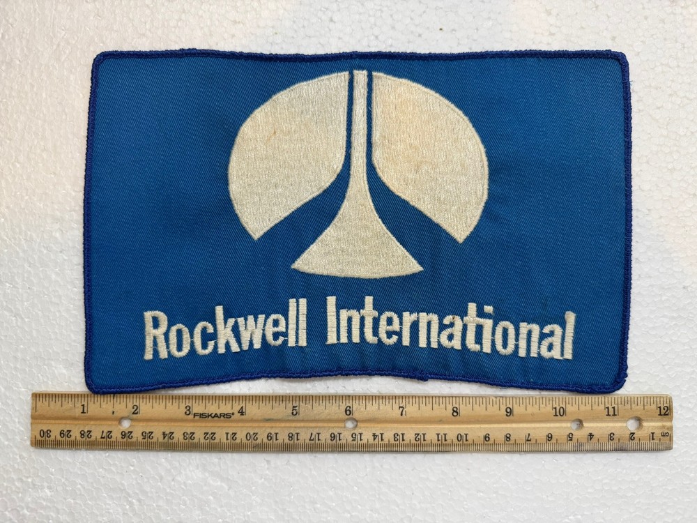 Vintage - Large Rockwell International Patch