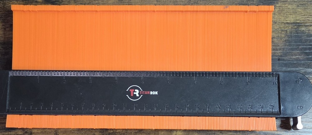 TitanRok Counter Gauge Shape Duplicator Ruler/Corner Measuring